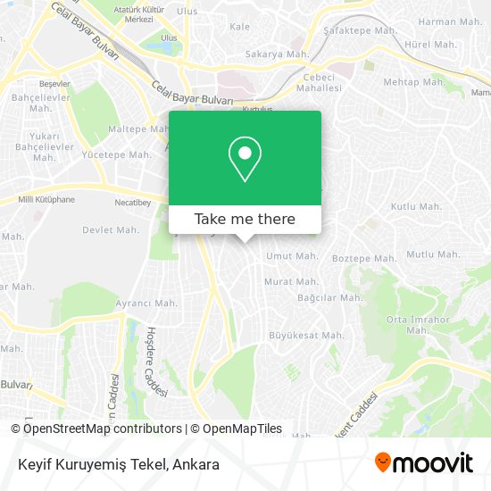 Keyif Kuruyemiş Tekel map