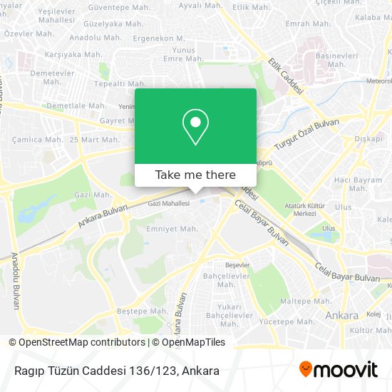 Ragıp Tüzün Caddesi 136/123 map