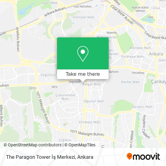 The Paragon Tower İş Merkezi map