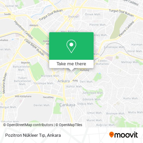 Pozitron Nükleer Tıp map