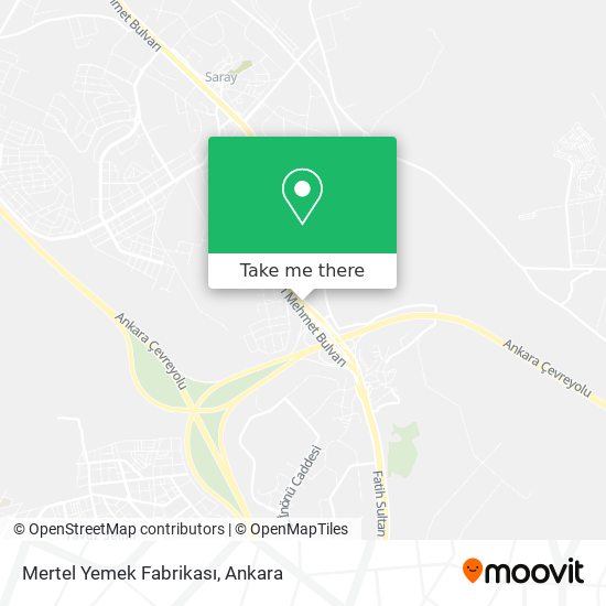 Mertel Yemek Fabrikası map