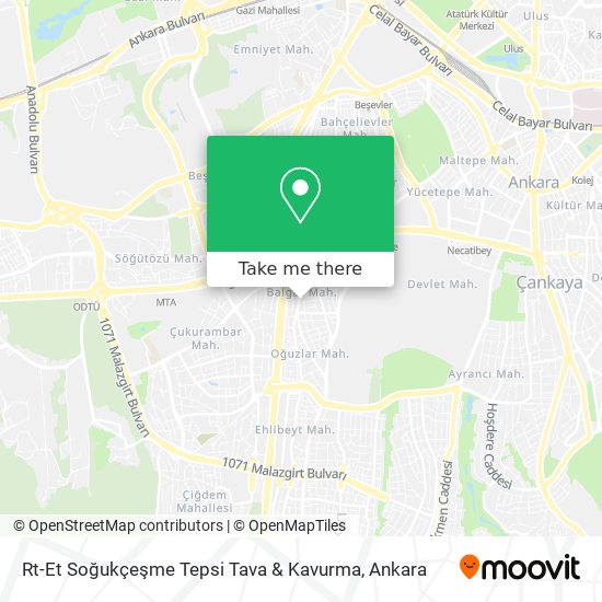 Rt-Et Soğukçeşme Tepsi Tava & Kavurma map