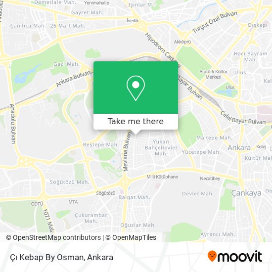 Çı Kebap By Osman map