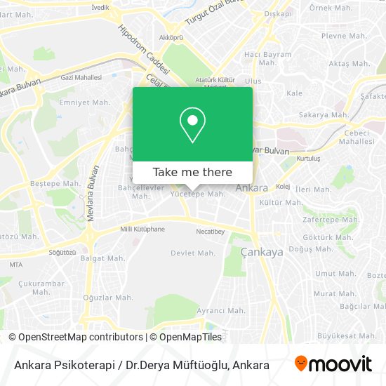 Ankara Psikoterapi / Dr.Derya Müftüoğlu map
