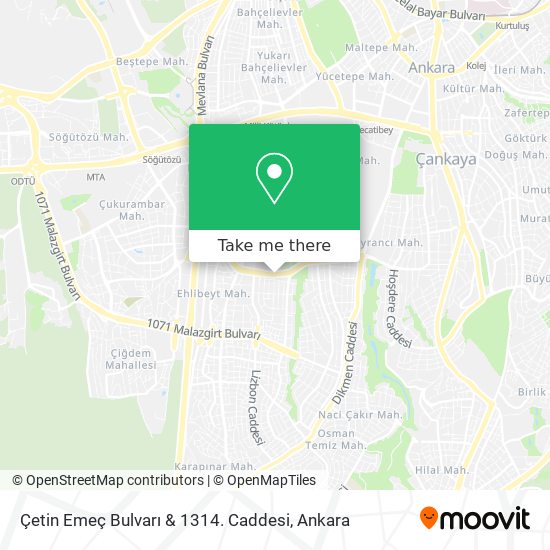 Çetin Emeç Bulvarı & 1314. Caddesi map