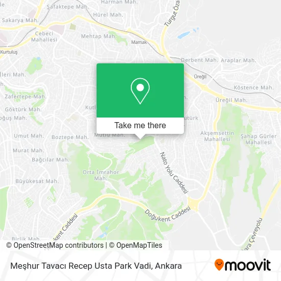 Meşhur Tavacı Recep Usta Park Vadi map