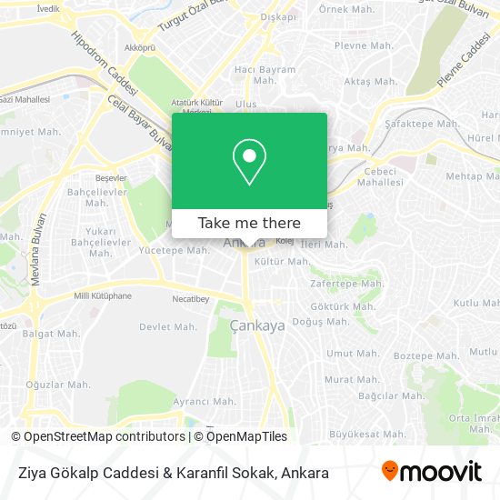 Ziya Gökalp Caddesi & Karanfil Sokak map