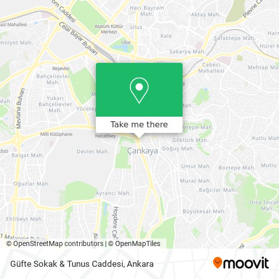 Güfte Sokak & Tunus Caddesi map