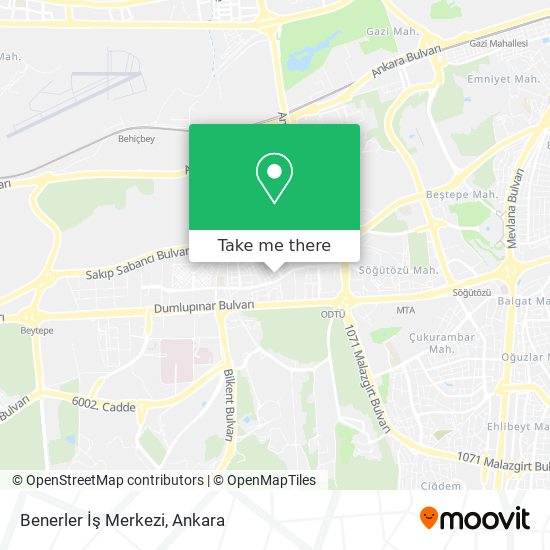 Benerler İş Merkezi map