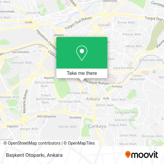 Başkent Otoparkı map