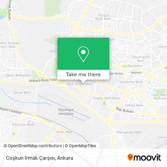 Coşkun Irmak Çarşısı map