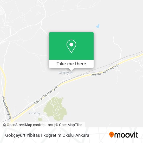 Gökçeyurt Yibitaş İlköğretim Okulu map