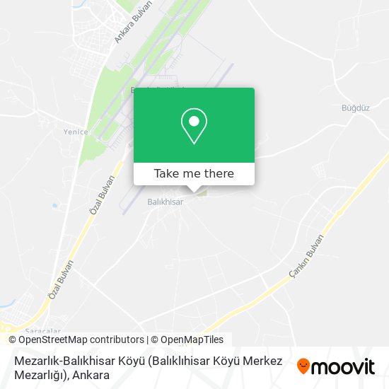 Mezarlık-Balıkhisar Köyü (Balıklıhisar Köyü Merkez Mezarlığı) map