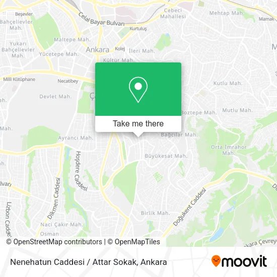 Nenehatun Caddesi / Attar Sokak map