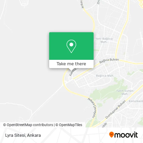 Lyra Sitesi map
