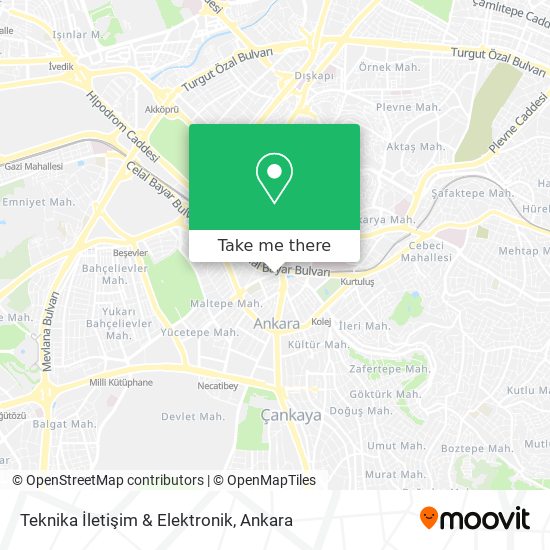 Teknika İletişim & Elektronik map