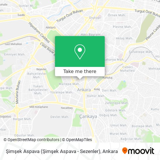 Şimşek Aspava (Şimşek Aspava - Sezenler) map