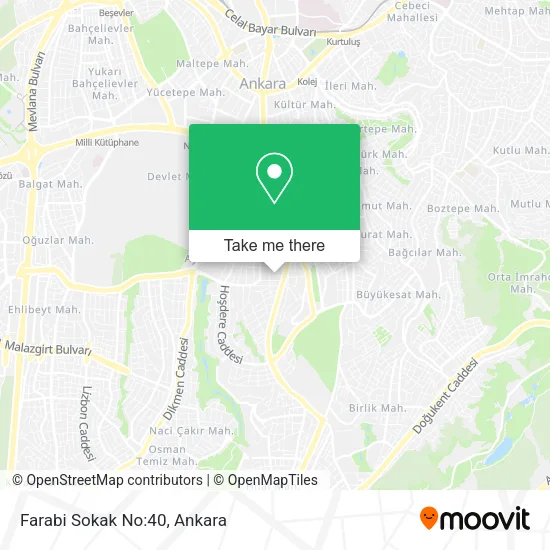 Farabi Sokak No:40 map