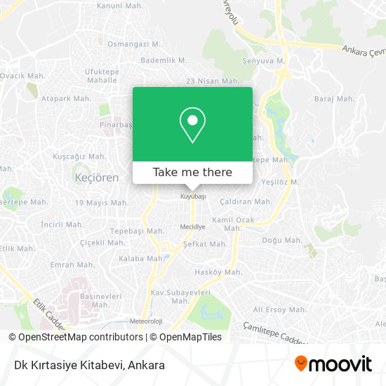 Dk Kırtasiye Kitabevi map