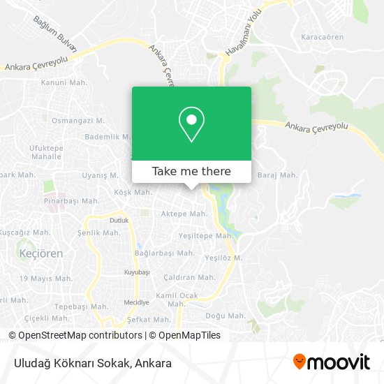 Uludağ Köknarı Sokak map