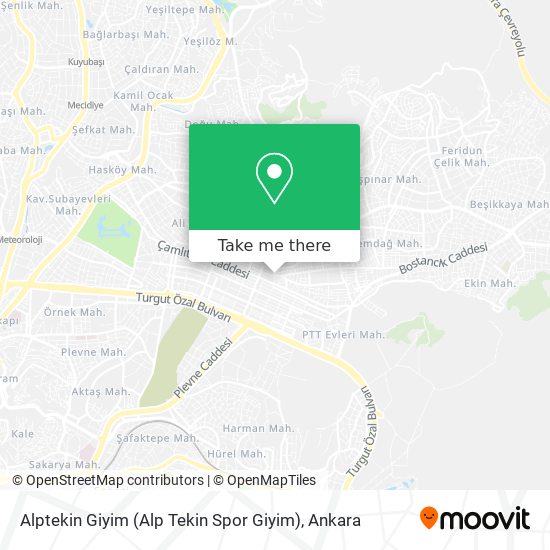 Alptekin Giyim (Alp Tekin Spor Giyim) map