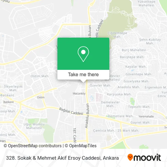 328. Sokak & Mehmet Akif Ersoy Caddesi map