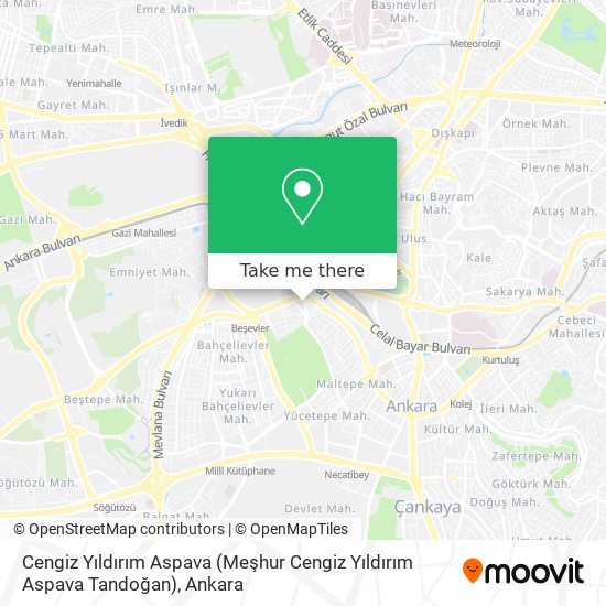 Cengiz Yıldırım Aspava (Meşhur Cengiz Yıldırım Aspava Tandoğan) map