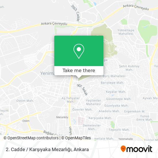 2. Cadde / Karşıyaka Mezarlığı map