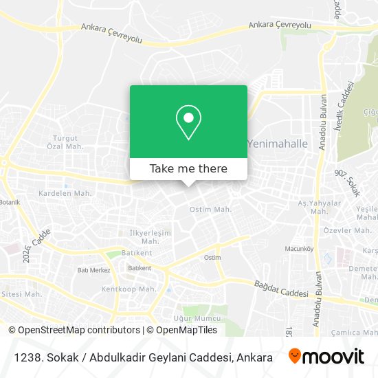 1238. Sokak / Abdulkadir Geylani Caddesi map