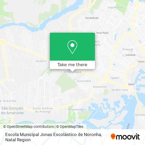 Escola Municipal Jonas Escolástico de Noronha map