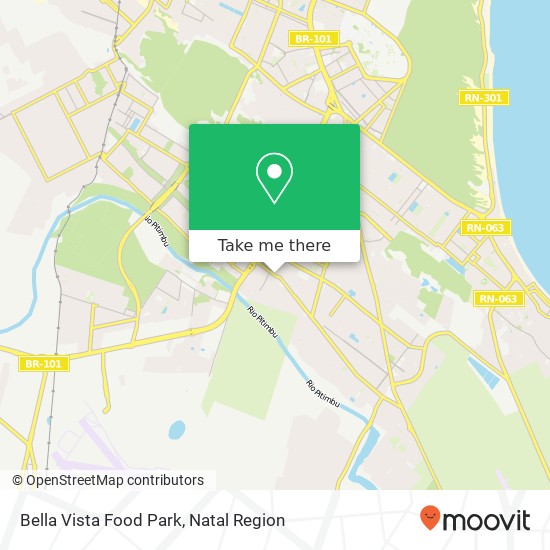 Mapa Bella Vista Food Park