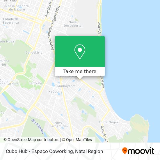 Cubo Hub - Espaço Coworking map