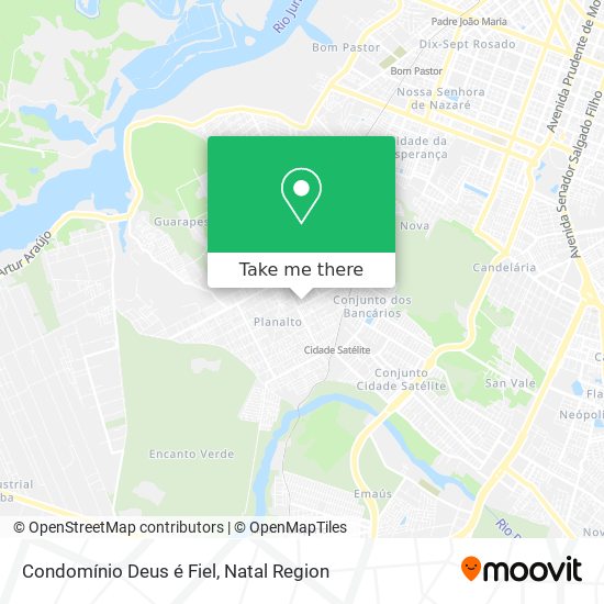 Condomínio Deus é Fiel map