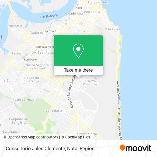 Consultório Jales Clemente map