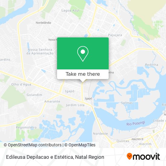 Edileusa Depilacao e Estética map
