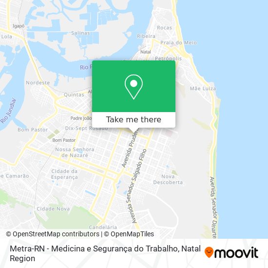 Metra-RN - Medicina e Segurança do Trabalho map