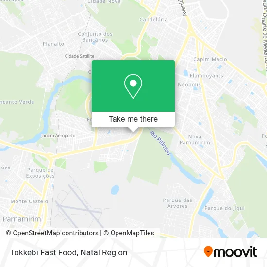 Tokkebi Fast Food map