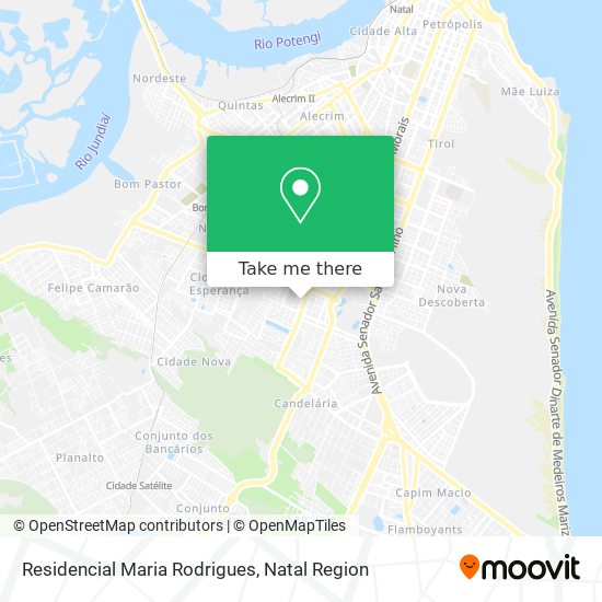 Residencial Maria Rodrigues map