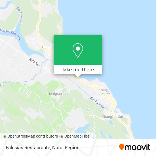 Falésias Restaurante map