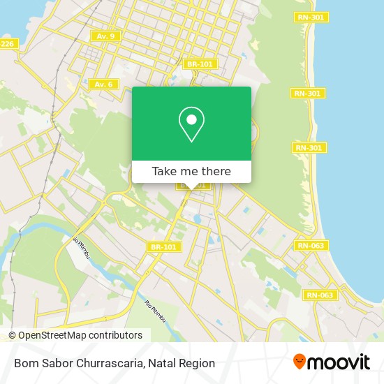 Bom Sabor Churrascaria map