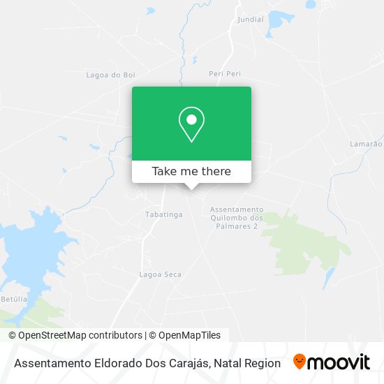 Assentamento Eldorado Dos Carajás map