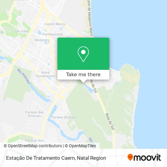 Estação De Tratamento Caern map