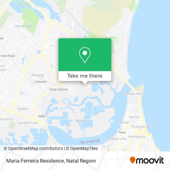 Maria Ferreira Residence map