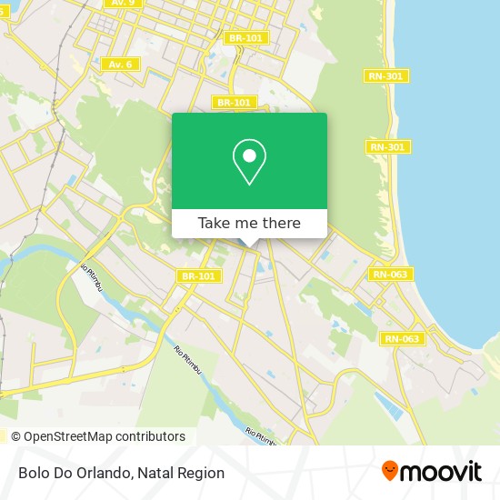 Mapa Bolo Do Orlando