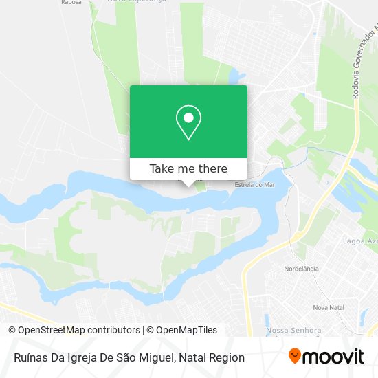 Ruínas Da Igreja De São Miguel map