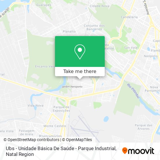 Ubs - Unidade Básica De Saúde - Parque Industrial map