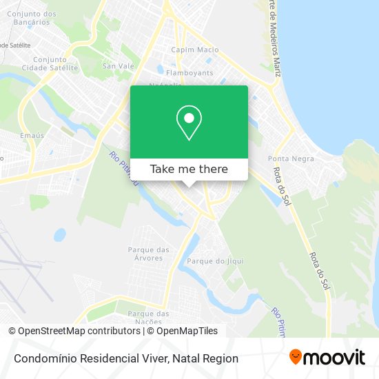 Condomínio Residencial Viver map