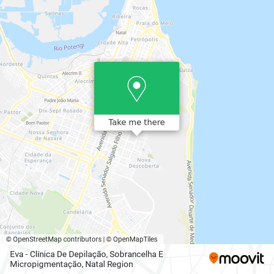 Eva - Clínica De Depilação, Sobrancelha E Micropigmentação map