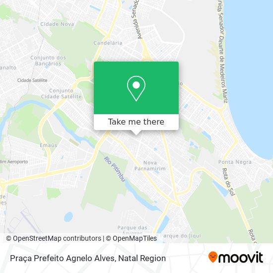 Praça Prefeito Agnelo Alves map