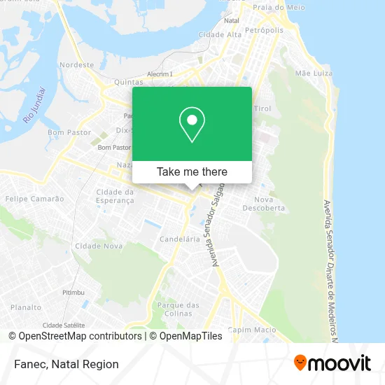 Fanec map